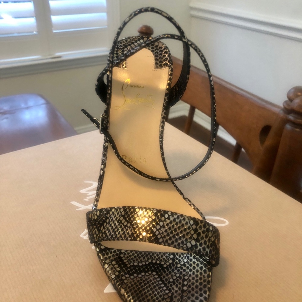Christian Louboutin Suede Heels